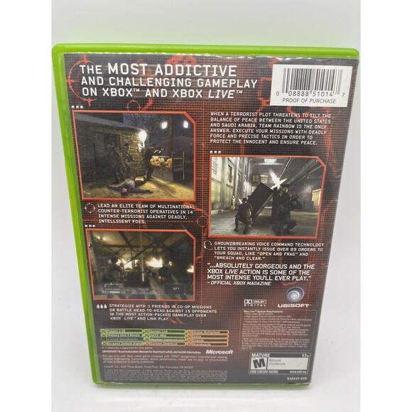 Tom Clancy's Rainbow Six 3 (Microsoft Xbox, 2003) - Tested - Picture 3 of 7
